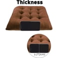 thumbnail image 2 of NANAHuang 4 Pack Chair Cushions for Dining Chairs Chair Pads Cushion for Kitchen Office Tufted Textured Square Seat Cushion with Ties (16" Light Pink), 2 of 6