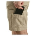 thumbnail image 3 of Guide Gear Men's Outdoor 2.0 Cargo Shorts Khaki W30 L10, 3 of 5