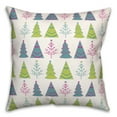 thumbnail image 2 of Creative Products Christmas Tree Pattern 18 x 18 Spun Poly Pillow, 2 of 3