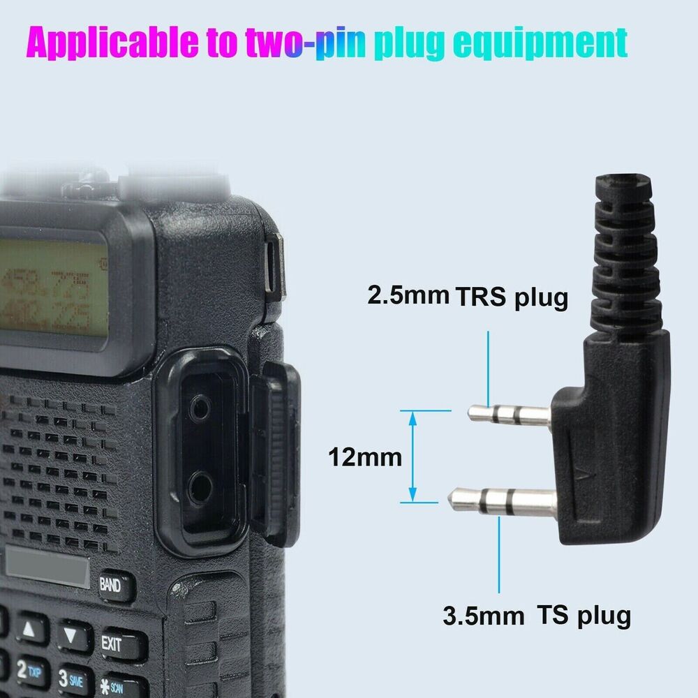 10 Pz Baofeng Auricolare Originale per Bao Feng Walkie-talkie Auricolare per UV-5R UV-82 BF-888S 666S 777S UV-9R Plus 509 10 Pz Baofeng Auricolare Originale per Bao Feng Walkie-talkie Auricolare per UV-5R UV-82 BF-888S 666S 777S UV-9R Plus 509