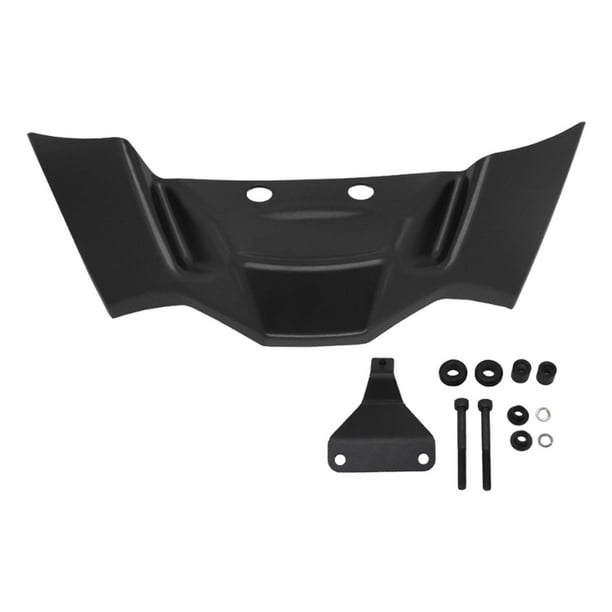 Alerón delantero Winglet Aerodynamic Wing Kit Alerón de de carga aerodinámica estable Kit de carenado para piezas de motocicletas M1000R Negro
