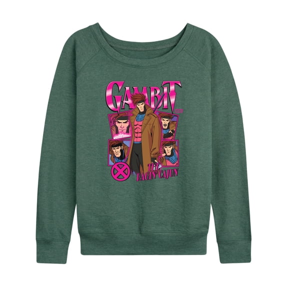 X-Men - Gambit - Women's French Terry Long Sleeve Pullover