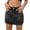 Dark Gray, variant on Noric Women's High Waisted Denim Mini Skirt Bodycon with Rhinestone Casual Summer Steetwear Fashion