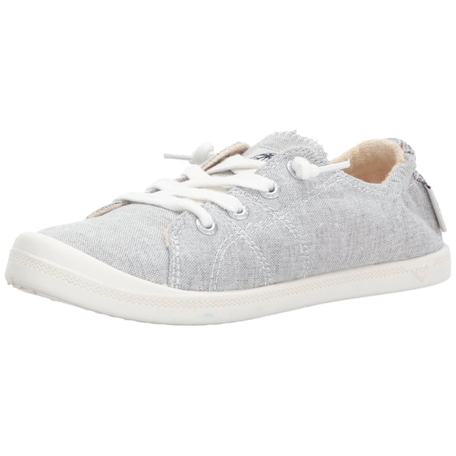 Roxy Women's Rory Slip On Sneaker Shoe, Grey Ash, 6.5