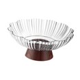 thumbnail image 2 of Bol de fruta con pedestal, moderno, portátil, para guardar aperitivos y como bandeja de almacenamiento de alimentos. Blanco, 2 of 9