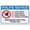 Warning Sign 2, variant on Polite Notice, No Cold Callers...Addressed Mail Only, Thank You 8"x12", Aluminum Tin Warning Signs for Home Outdoor Garden, High-Visibility Etiquette Sign