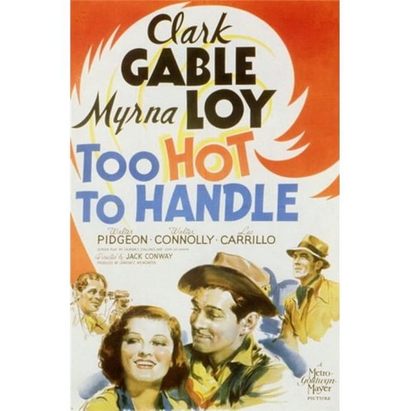 Too Hot to Handle Movie Poster - 11 x 17 in.