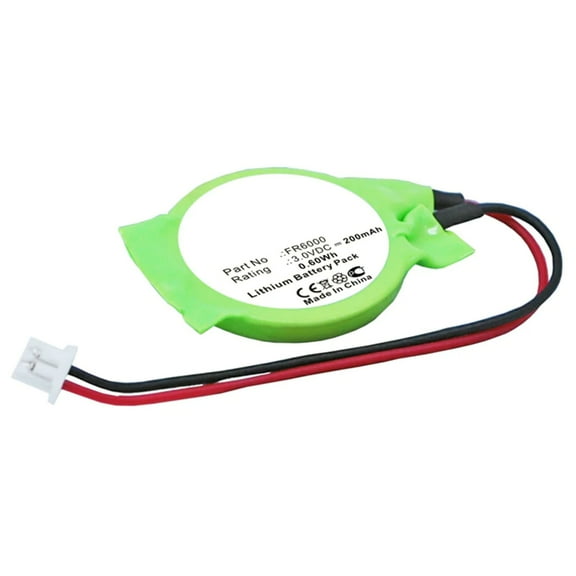 Batteries N Accessories BNA-WB-L6930 CMOS/BIOS Battery - Li-Ion, 3V, 200 mAh, Ultra High Capacity Battery - Replacement for Symbol FR6000 Battery