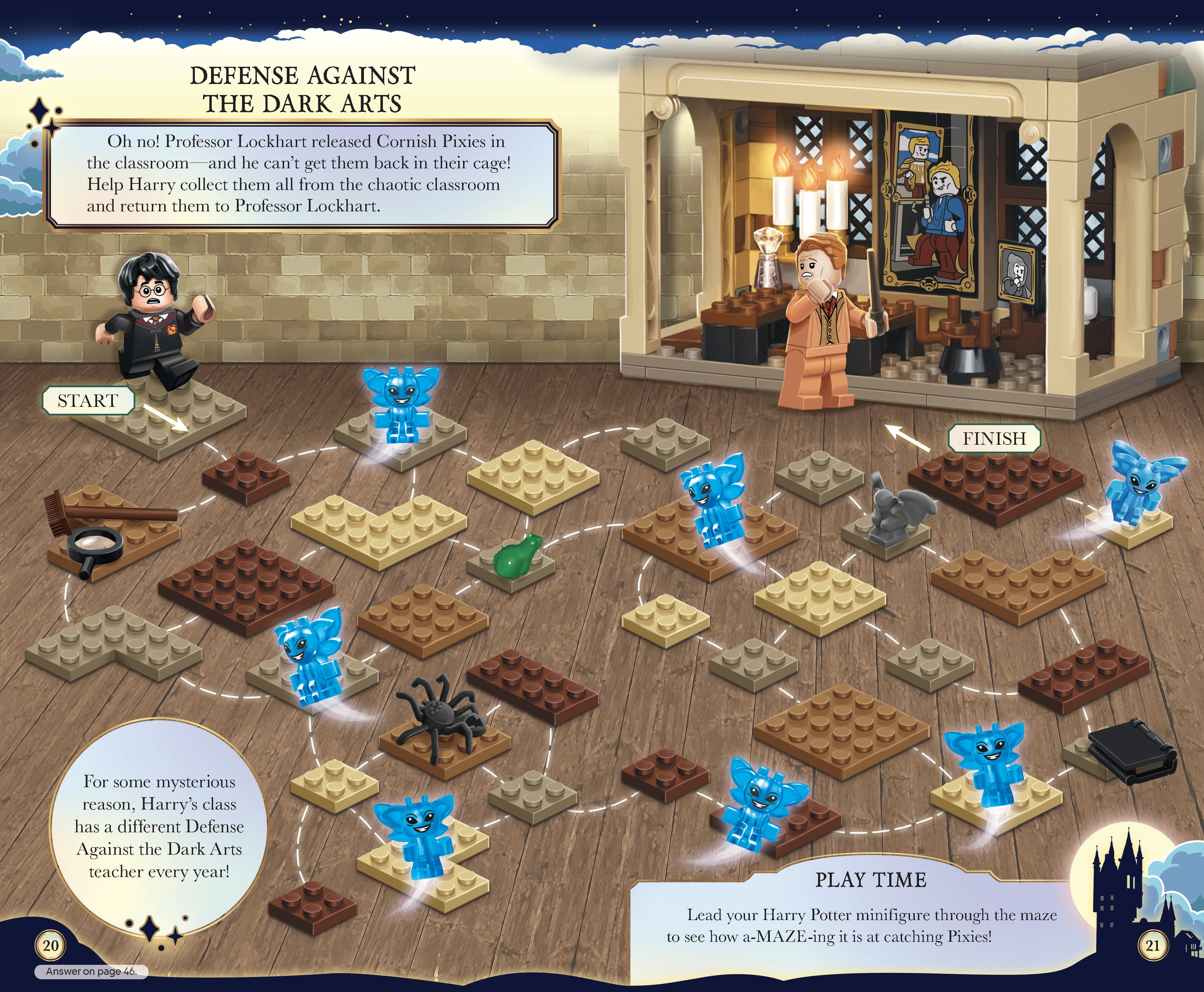 Build and Play Box: LEGO Harry Potter: Magic of Hogwarts (Paperback)