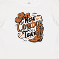 thumbnail image 4 of Inktastic I'm a New Cowboy in Town Boys or Girls Baby T-Shirt, 4 of 5