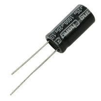 10 x 25V 1000UF 105C Radial Electrolytic Capacitor 10x20mm
