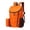 Orange, variant on Ruyang Water Proof Foldable Backpack Outdoor Portable Solid Sports Backpack Hiking Traveling Custom Bag with Water Bottle Holder