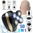 thumbnail image 1 of 5 IN 1 4D Rotary Electric Shaver Rechargeable Bald Head Shaver Beard Trimmer, 1 of 4