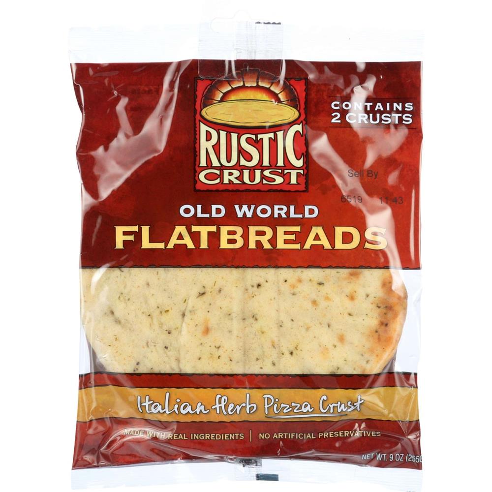 Italian Herb 2 Pack Pizza Crust