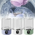 thumbnail image 4 of WHEANG Portable Clothes Cleaner 3000mAh Wireless Handheld Washer For Travel Baby Clothes & Delicates (600g Compact Design), 4 of 8