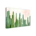 thumbnail image 2 of Creative Products Field of Cactus on Pink Watercolor 32x48 Canvas Wall Art, 2 of 5