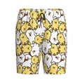 thumbnail image 4 of Wukai Cartoon Chicken Men’s Short Pajama Pants With Pockets Soft Sleep Pj Shorts for Men-3X-Large, 4 of 6