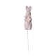 thumbnail image 2 of Simulated Moss Easter Bunny Bow Floral Foam Arranger for Vase Centerpieces 1-Pack, 2 of 6