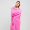 thumbnail image 6 of BlueHills Premium Soft Travel Blanket Pillow Airplane Throw - Pink, 6 of 9