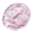 thumbnail image 3 of Gorro De Dormir Seda Pura Noche Gorra De Durmiente Rosado Sleeping Hat Macarena Dormir Sombrero, 3 of 8