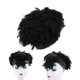 thumbnail image 4 of Peluca de Banda para la Cabeza, Peluca de Diadema de Cabello Rizado Fibras multifuncional Sinticas A Alta Temperatura para Fiesta, 4 of 7
