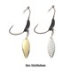 thumbnail image 1 of Manivela de pesca Cebo suave Gancho Cuchara de metal Lentejuelas Aparejos de pesca (4g) Ehuebsd Para estrenar, 1 of 9