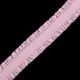 thumbnail image 3 of Cinta de encaje plisada Hugo 13mm Banda elástica plegable Rosado, 3 of 10