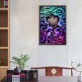 thumbnail image 3 of 5D DIY Taladro Parcial AB Diamante Pintura Medusa Fresco 45x65cm, 3 of 9