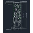 thumbnail image 2 of TTGO T-Beam ESP32 WiFi Módulo Bluetooth inalámbrico ESP 32 GPS NEO-M8N IPEX LORA 32 Soporte de batería, 915MHz Inevent EL2860-03B, 2 of 7