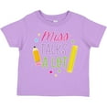 thumbnail image 3 of Inktastic Back to School Miss Talks a Lot Girls Toddler T-Shirt, 3 of 5