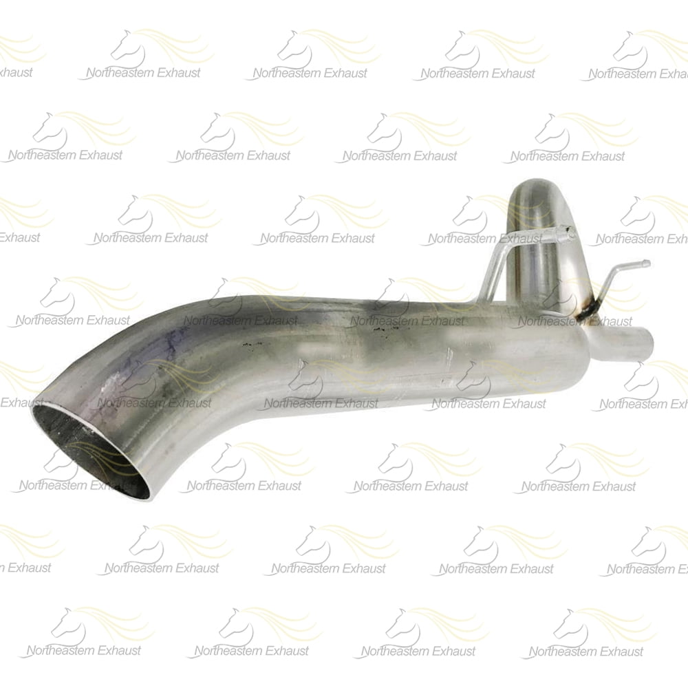 Northeastern Exhaust Tail Pipe Fits 1997-2006 Jeep Wrangler 2.4L, 2.5L & 4.0L - Direct Fit | Stainless Steel