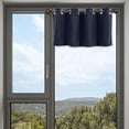 thumbnail image 5 of PEIBang Window Treatments Curtain Valance with Grommets,Small Half Window Valance for Bedroom Living Room Windows, 5 of 7