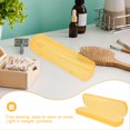 thumbnail image 3 of unbranded 3Ud Estuche Para Pasta De Y Amarillo Caja Plástica Para Almacenaje Portátil, 3 of 6