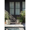 thumbnail image 6 of Veradek Demi Series Bundle - Three Piece Set of Plastic-Stone Planters - Sand, 6 of 10
