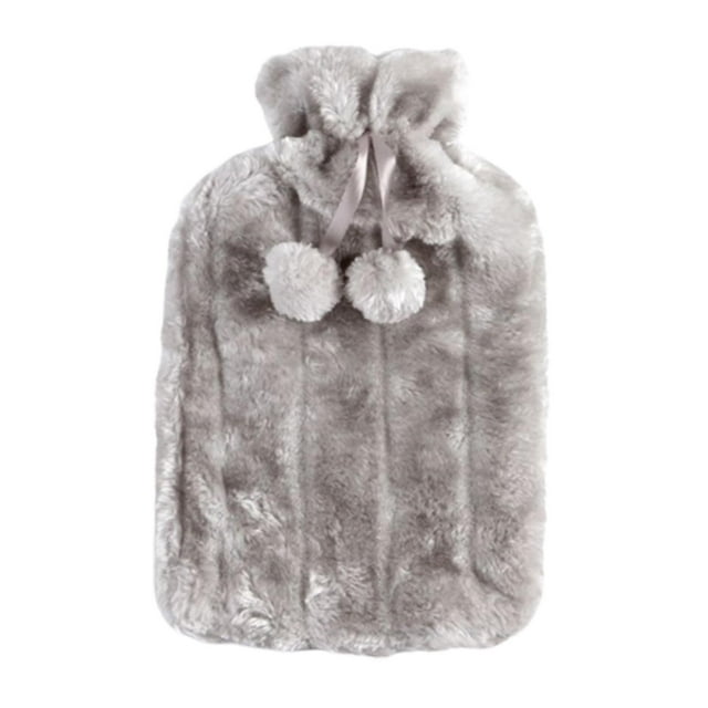 Hot Water Bottle with Cover 2L Hot Water Bottle Artificial Plush Cloth Hot Water Bottle Thermotherapy Cold Protection Detachable Hand Warmer Hot Water Bottle Hot and Cold Water Bottle