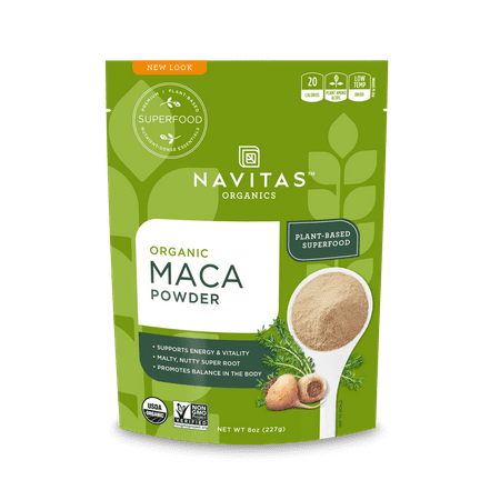 Navitas Organics Maca Powder, 8.0 Oz, 45 Servings (Best Organic Maca Root Pills)