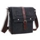 thumbnail image 4 of Hombres hombres bolsa de hombro cámara libro billetera de almacenamiento crossbody pack gran capacidad Camping Flap Messenger bolsa múltiple bolsillos negro pequeño Methold AP004585-10, 4 of 6