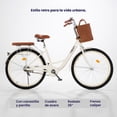 thumbnail image 2 of Bicicleta Neon Urbana Rodada 26 Con Canastilla Color Amarillo, 2 of 7