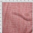 thumbnail image 4 of oneOone Velvet Orange Fabric Geometric Sewing Craft Projects Fabric Prints By Yard 58 Inch Wide-SQ, 4 of 5