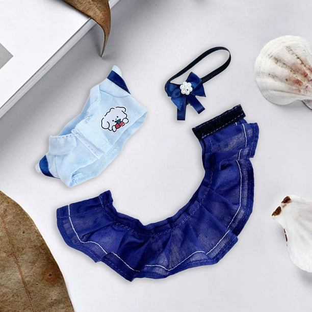 Ropa de felpa Hugo para muñecas de 15cm moda accesorios para muñecos de peluche