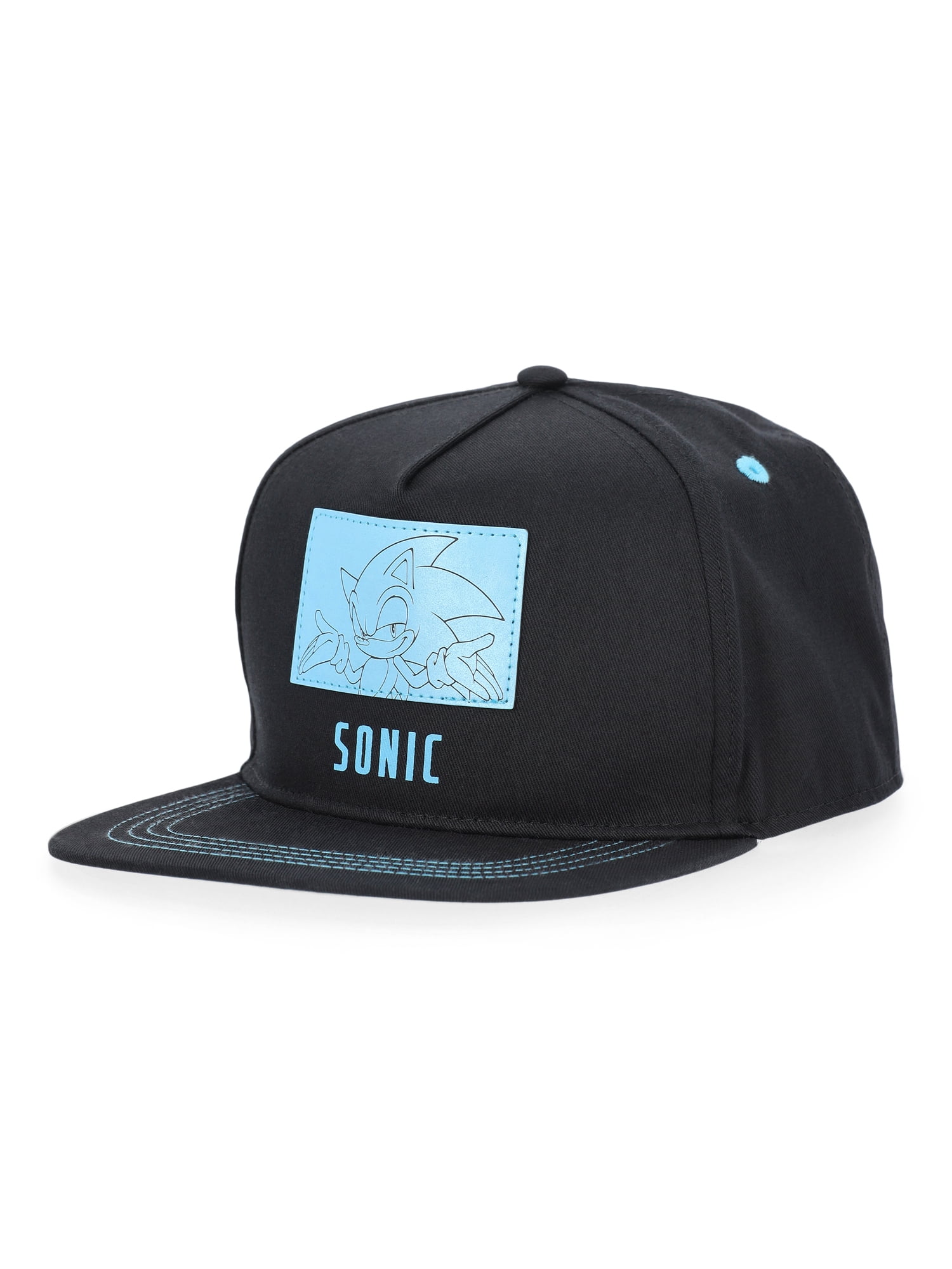 Sonic the Hedgehog Boys Snapback Trucker Hat, Glow In Dark, OSFM
