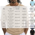 thumbnail image 2 of YLSDY Men's Collarless Vacation Shirt, Short Sleeve Button-Down Casual Top, Lightweight for Beach & Travel Gray XXL, 2 of 5