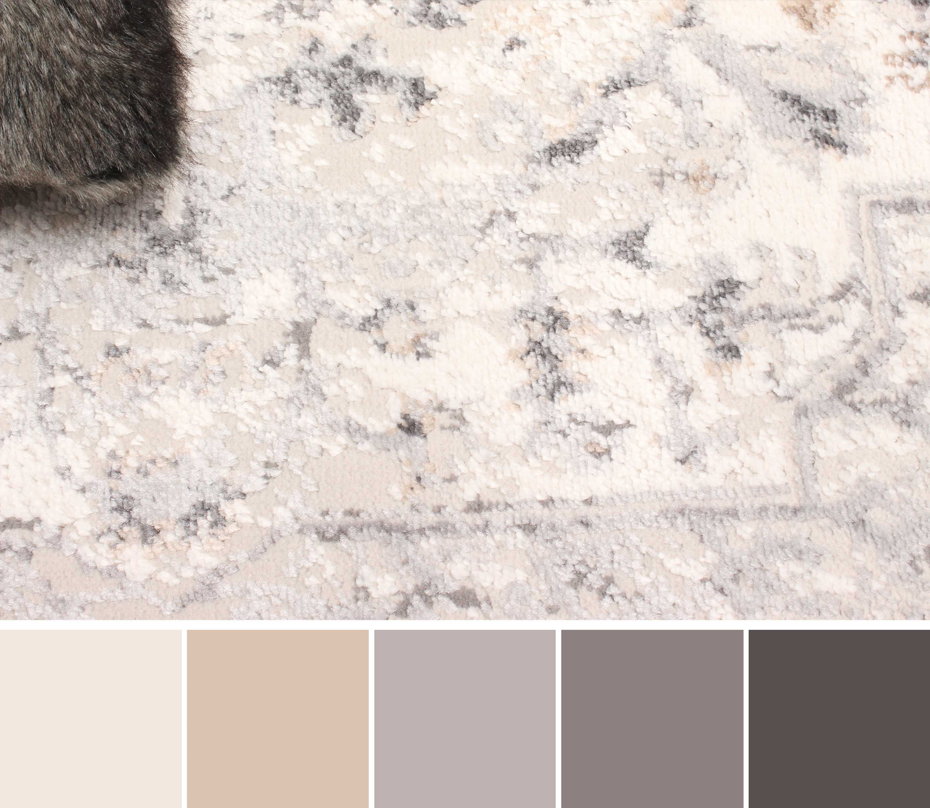 ECARPET Tapis Traditionnel Mira pour Salon, Chambre, Salle A Manger, Entrée, Couloir et Plus Encore.