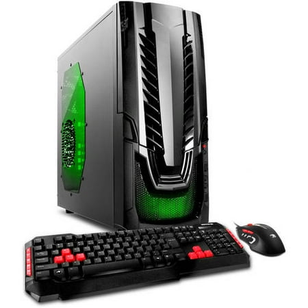 iBUYPOWER WA550G Gaming Desktop PC with AMD FX-4300 Quad-Core Processor, 8GB Memory, 1TB Hard Drive and Windows 10 Home (Monitor Not Included)