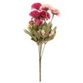 thumbnail image 1 of GROWTH TANK 1 Bunch Artificial Peony Flower Bridal Decor Red, 1 of 9