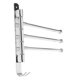 thumbnail image 1 of Onizador de Soporte de Bra de Toal Abatible, Estante de Toal de material acero Inoxidable Que Ahorra Espacio con Brazos de /4 pa , en Silver_3Bs Colco Estante de la toalla del cuarto de baño, 1 of 8