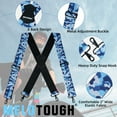 thumbnail image 2 of MELOTOUGH Men's Suspender 2 Inch Wide Suspenders Full Elastic X Back Suspender with Snap Hooks, 2 of 8