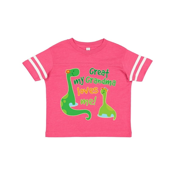 Inktastic My Great Grandma Loves Me Boys Toddler T-Shirt