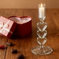 thumbnail image 4 of Uxgjfwu Heart Shaped Candlestick Holder, Tall Foot Romantic Candle Stand for Dinner, Colorful Decorative Candle Props for Wedding, Home Decor, Festive Table Setting, 4 of 6