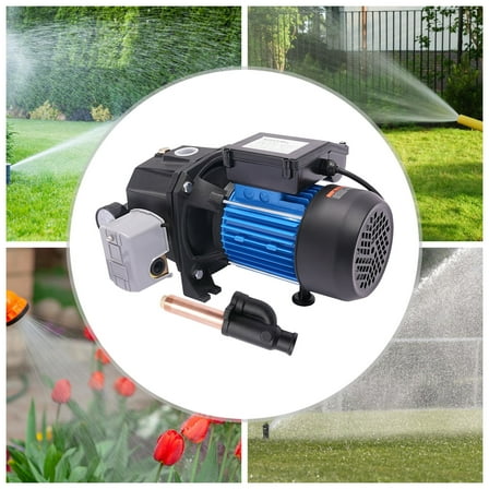 Water Pump 1HP Shallow Well Pump Water Pump Versatile for Farms /Grasslands